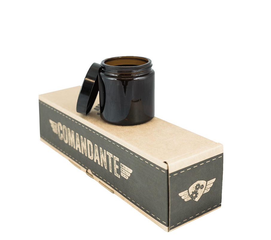 Comandante C40 Glasbehälter mit Deckel