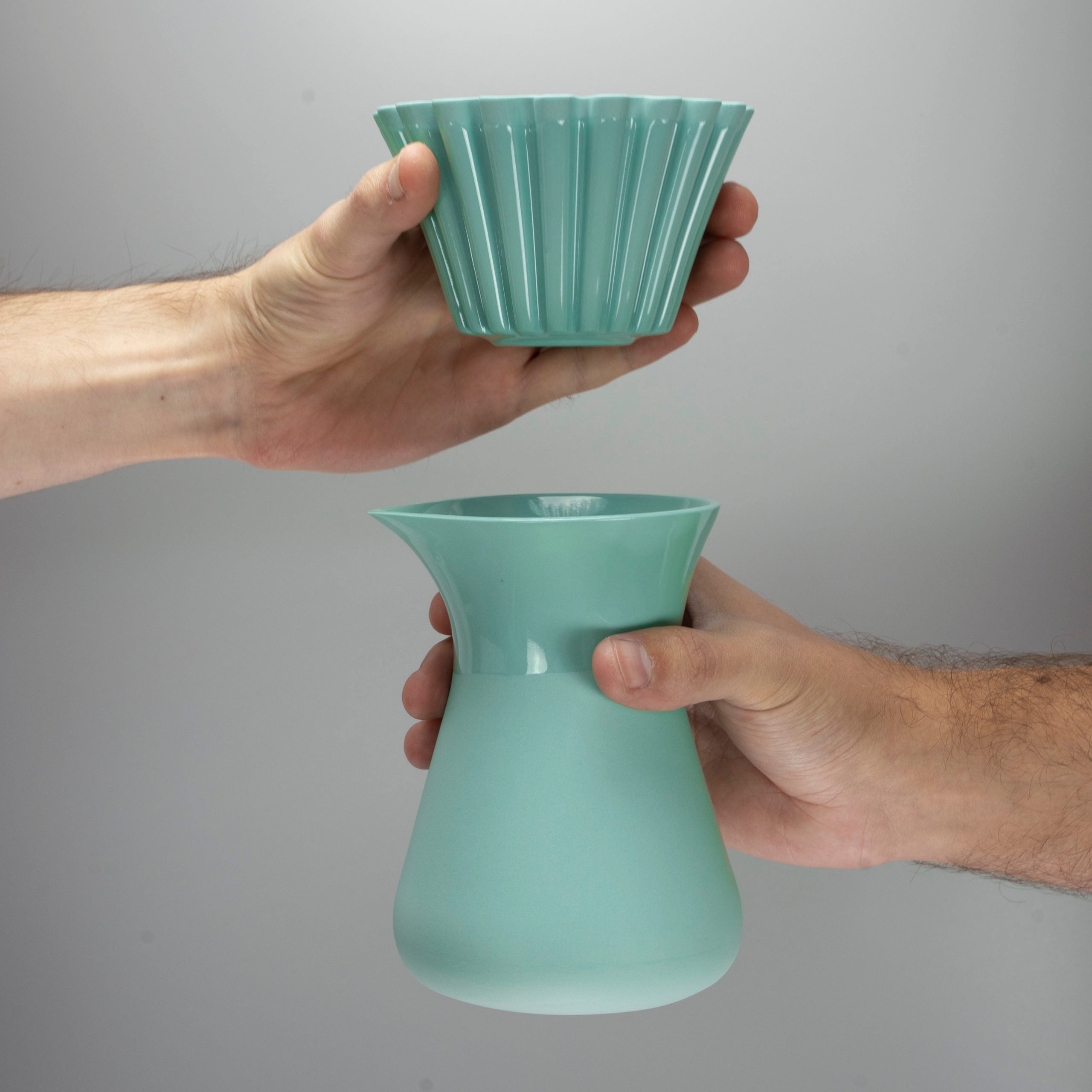 Mindful Design Coffee Brewer turquoise